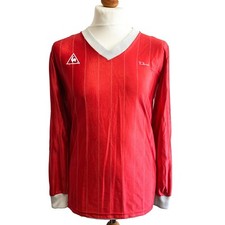 Falcao 1984/85 Le Coq Sportif Football Shirt (S) Tribute Brazil Sao Paulo Soccer