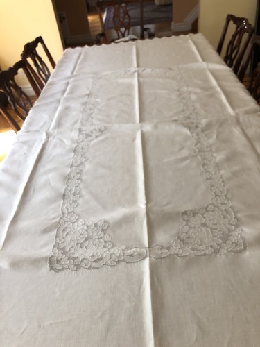 Gorgeous antique linen lace - gorgeous,