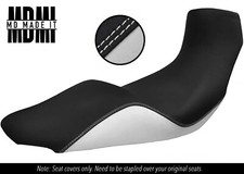 FITS TRIUMPH TIGER 1050 07-12 CUSTOM GRIP VINYL SEAT COVER DSG2 BLACK WHITE