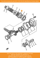 YAMAHA Shim, Thrust (0.20t)