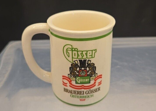 Vtg beer tankard stein gosser - beer,