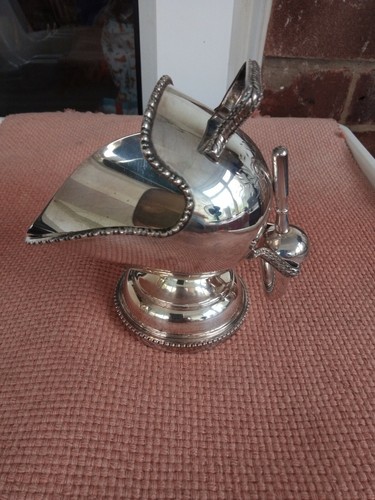 Antique silver plate sugar - silver,