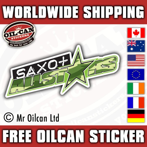 Saxo allstars car sticker - saxo,