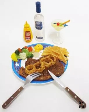 Let try bone steak - steak, secret