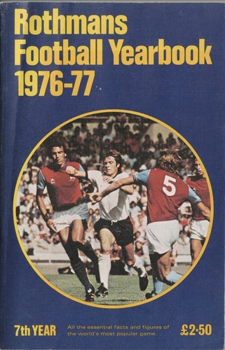 Rothmans football yearbook - rothmans,