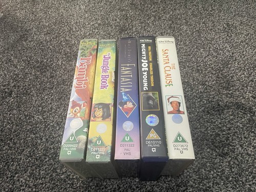 Vgc disney vhs bundle - disney,