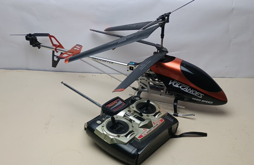 Helicopter volcanoes high - rc,