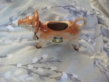 vintage cow cream jug made in