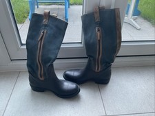 Vintage Levi’s  Denim And Rubber Waterproof Boots