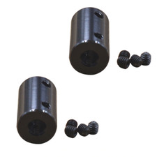 2 x 5mm To 8mm Aluminum Shaft Coupling Rigid Coupling Coupler Motor Connector