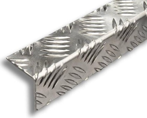 Aluminium tread plate chequer - aluminium,