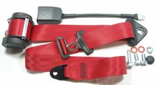 Red seat belt Ford Escort 1