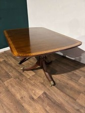 Mahogany Twin Pedestal Dining