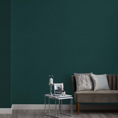 Peacock green lounge wallpaper - lounge,