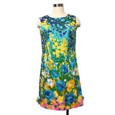 Vintage Bright Floral Dress