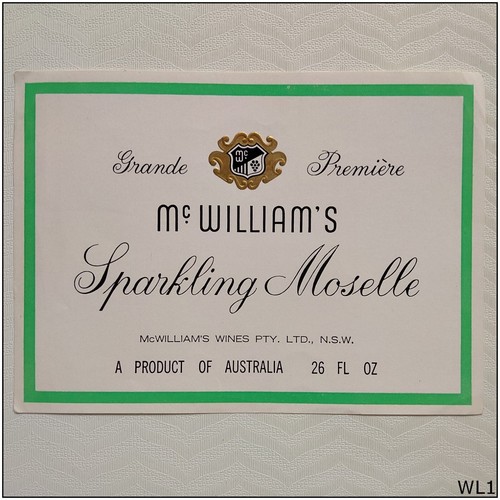 Mcwiiliam sparkling moselle - mcwiiliam's,