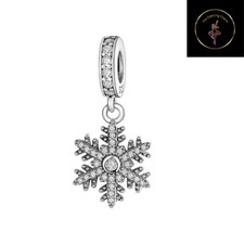 🩷Silver Diamante Snowflake