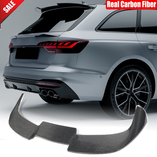 Real carbon rear roof spoiler - real,