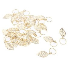 30pc Golden Leaves Pendant