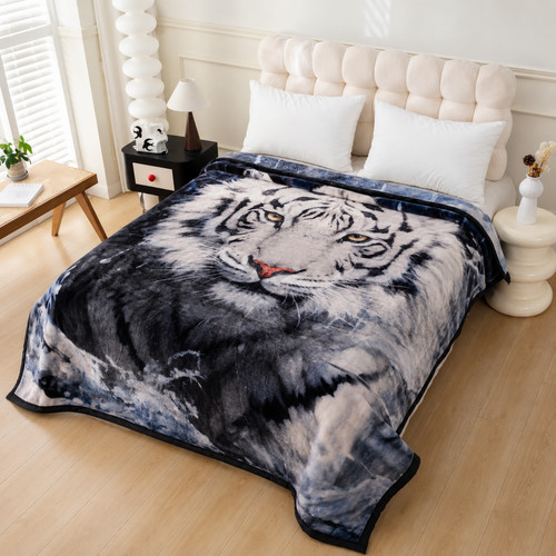 Faux fur throw blanket warm - faux,
