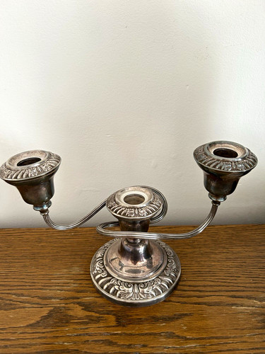 Vintage silver tone arm - 3,