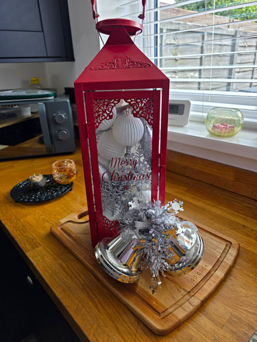 Hanging christmas lantern - hanging,