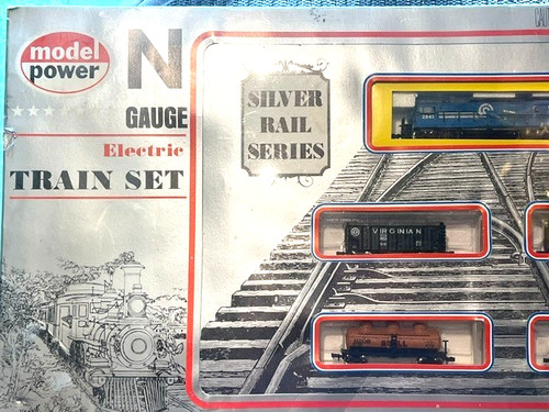 Model power silver - silver, rail