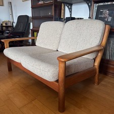 Vintage Danish Teak 2 Seater