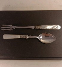 Antique Mother Of Pearl Handle