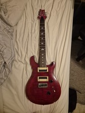PRS SE Custom 24 7 String Red