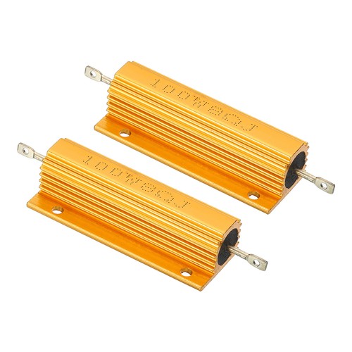 2pcs 100w ohm aluminum shell - 100w, 8
