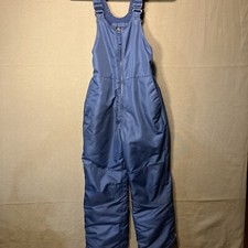 All In Motion Snow Bib Suit Unisex Blue Kids Youth M (8/10) Water Wind Resistant