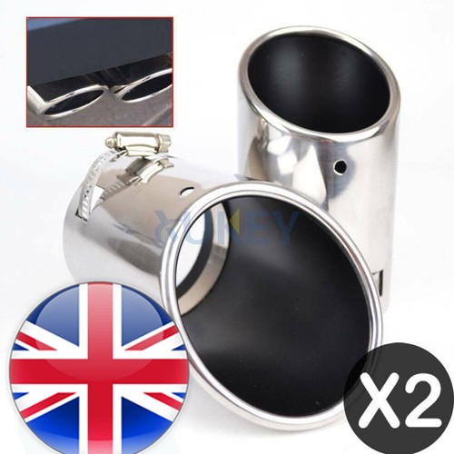2pcs universal car exhaust - 2pcs,
