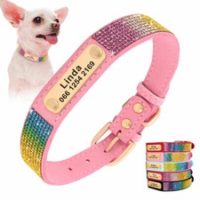 Personalised rhinestone dog - personalised,