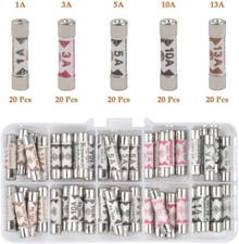 100x Domestic Fuses Plug Top