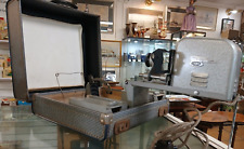 Mid Century C1960's Gnome Self-contained Slide Projector & Screen Untested