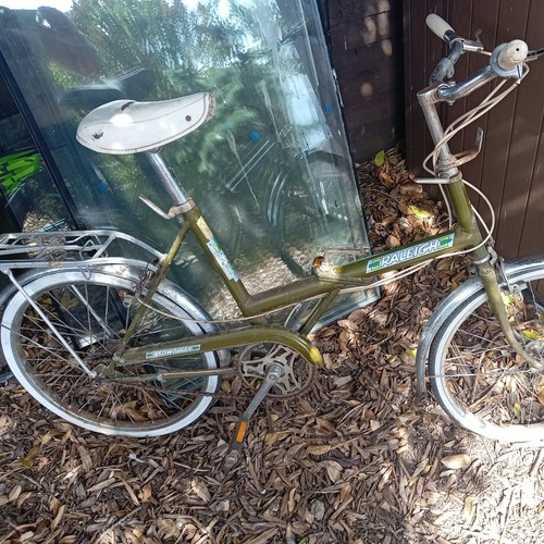 Raleigh stowaway folding bike - folding,