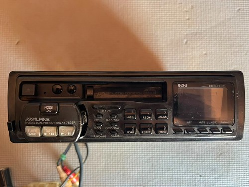 Alpine 7525r car stereo - 7525r,