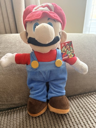 Mario plushie 2007 nintendo - mario,
