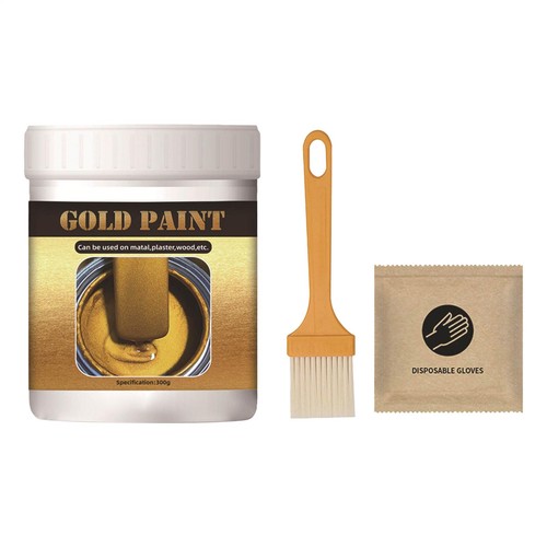 Gold paint metallic - metallic, leaf