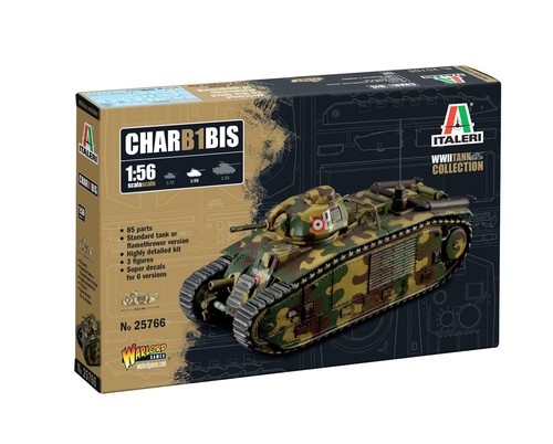 Italeri 25766 char b1 - italeri,