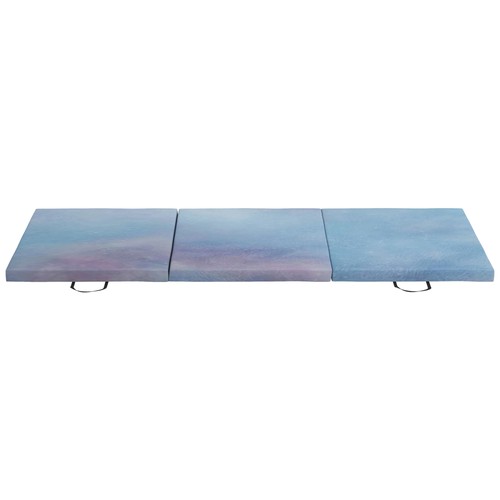 Gymnastics mat tri fold crash - gymnastics,