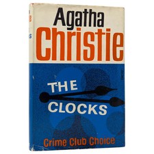 The Clocks AGATHA CHRISTIE Collins Crime Club 1963 FIRST EDITION Unclipped DJ