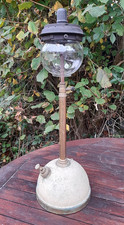 Vtg Tilley TL106 Table Lamp, Cream Reservoir, Durosil 182 Globe; Spares, Restore