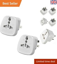 Twin Pack UK 3-Pin to Type I