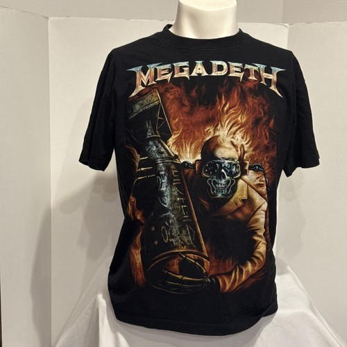 Megadeth shirt 2008 size - 2008,