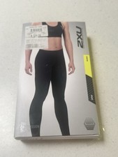 Womens 2XU Black Dotted Logo