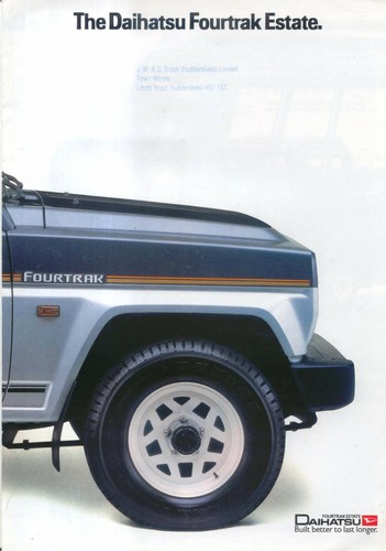 Daihatsu fourtrak estate 4x4 - daihatsu,
