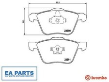 Brake Pad Set, disc brake for VOLVO VOLVO ASIA BREMBO P 86 022