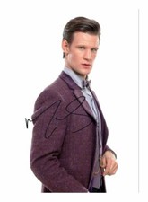 MATT SMITH AUTOGRAPH SIGNED PP